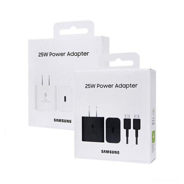 Samsung 25W USB-C Power Adapter (EP-T2510) – White Samsung 25W USB-C Power Adapter (EP-T2510) – White