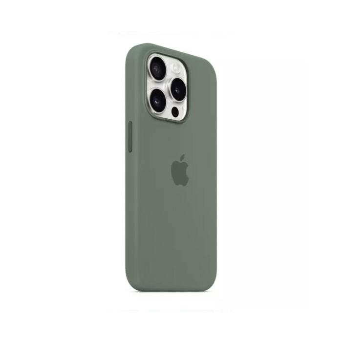 Apple Silicone Case for iPhone 15 Pro Max, Soft-Touch Finish, Shockproof, MagSafe Compatible 4