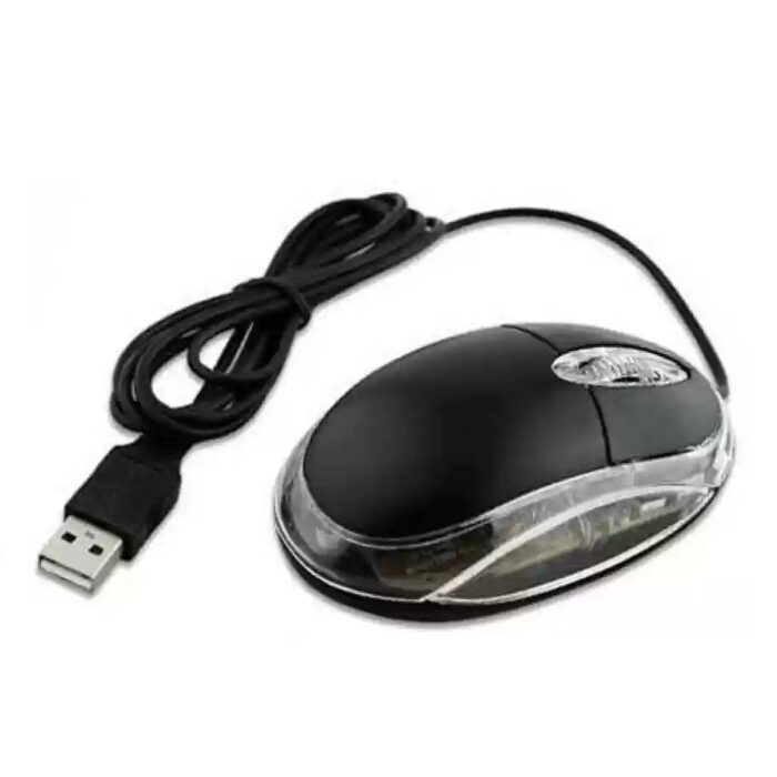 Brown Box Wired LED Optical Mouse 2