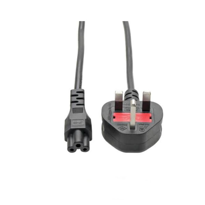 3-Pin Laptop Power Cable Cord – 1.5m, Black 2