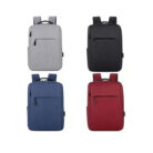 Slim Fit Laptop Backpack – Maroon, 15.6-Inch, Water-Resistant, Lightweight Design 2