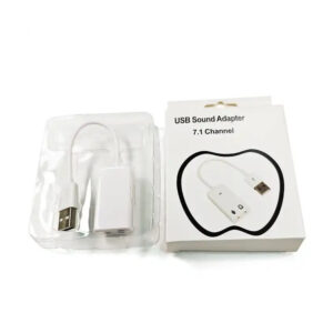 Generic USB Virtual 7.1 Channel External Sound Adapter – White