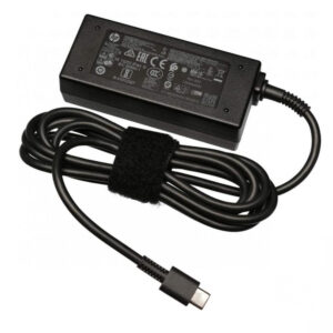 HP USB-C 65W Laptop Charger Fast Charging Compact Design Universal Compatibility