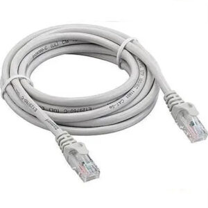 Siemon 1m Cat6 UTP Patch Cord – RJ45, Unshielded Twisted Pair, Gray